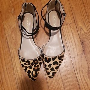Cheetah print flats